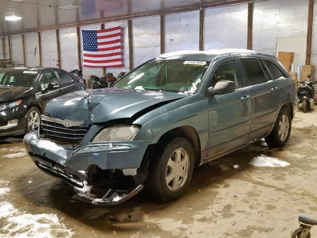 2A4GM68446R787508 - 2006 CHRYSLER PACIFICA T GREEN photo 9