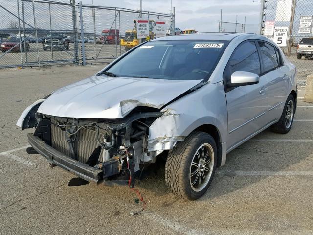 3N1AB61E98L688464 - 2008 NISSAN SENTRA 2.0 SILVER photo 2