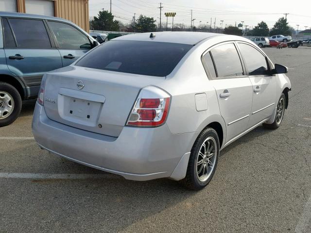 3N1AB61E98L688464 - 2008 NISSAN SENTRA 2.0 SILVER photo 4