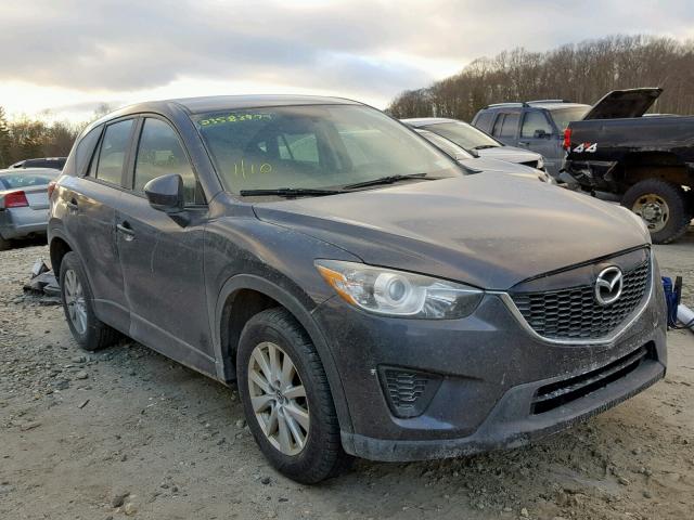 JM3KE4BE6E0318598 - 2014 MAZDA CX-5 SPORT GRAY photo 1