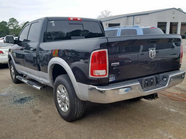 3C6UR4FL2GG367320 - 2016 RAM 2500 LARAM BLACK photo 3