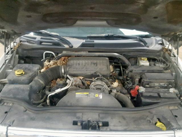 1J8HG48N26C230645 - 2006 JEEP COMMANDER SILVER photo 7