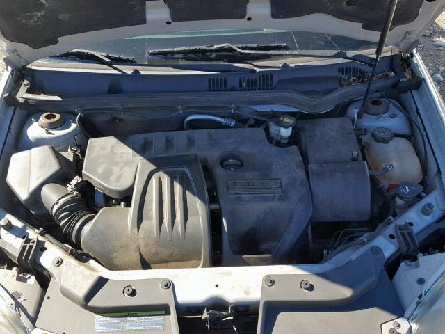 1G2AL15F477201761 - 2007 PONTIAC G5 SILVER photo 7