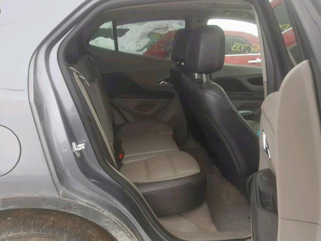 KL4CJCSBXEB784588 - 2014 BUICK ENCORE GRAY photo 6