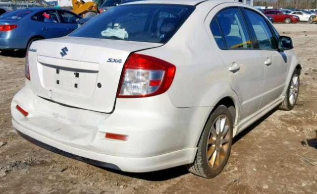 JS2YC415385111111 - 2008 SUZUKI SX4 CONVEN WHITE photo 4