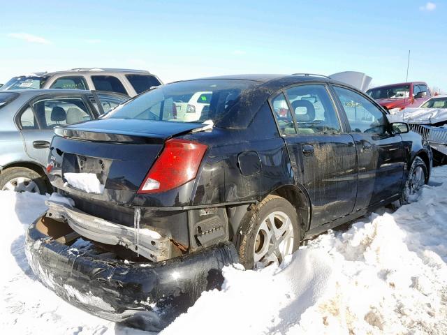 1G8AL52F84Z184397 - 2004 SATURN ION LEVEL BLACK photo 4