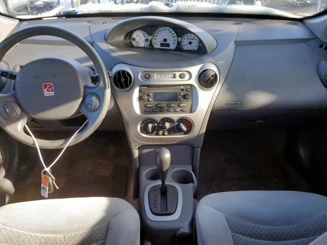 1G8AL52F84Z184397 - 2004 SATURN ION LEVEL BLACK photo 9