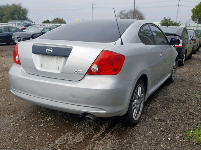 JTKDE177350036308 - 2005 TOYOTA SCION TC Gümüş foto 4