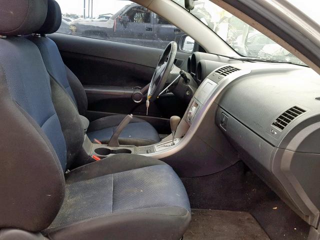 JTKDE177350036308 - 2005 TOYOTA SCION TC Gümüş foto 5