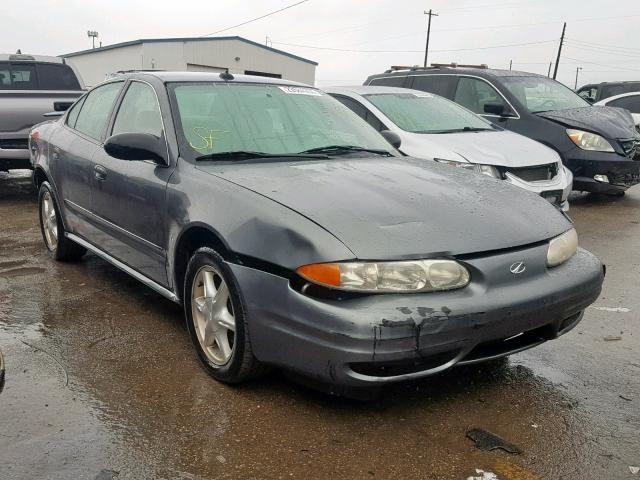 1G3NL52EX4C233696 - 2004 OLDSMOBILE ALERO GL GRAY photo 1