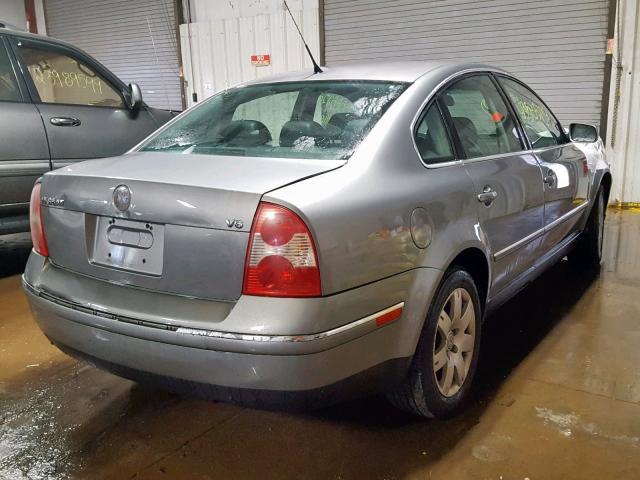 WVWRH63B53P348274 - 2003 VOLKSWAGEN PASSAT GLX 灰色 照片 4