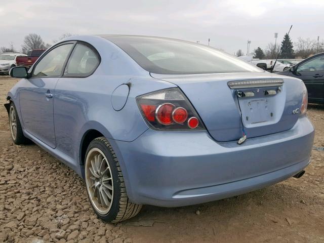 JTKDE167880264021 - 2008 TOYOTA SCION TC ლურჯი ფოტო 3