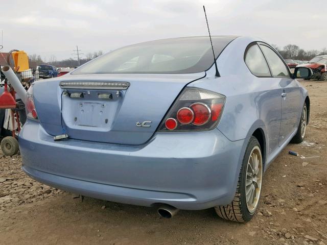 JTKDE167880264021 - 2008 TOYOTA SCION TC ლურჯი ფოტო 4