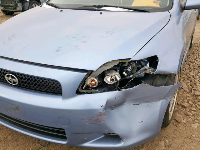 JTKDE167880264021 - 2008 TOYOTA SCION TC ლურჯი ფოტო 9