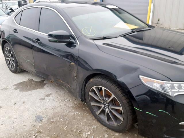 19UUB2F3XFA014517 - 2015 ACURA TLX BLACK photo 9