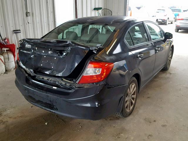 2HGFB2F90CH577389 - 2012 HONDA CIVIC EXL BLACK photo 9