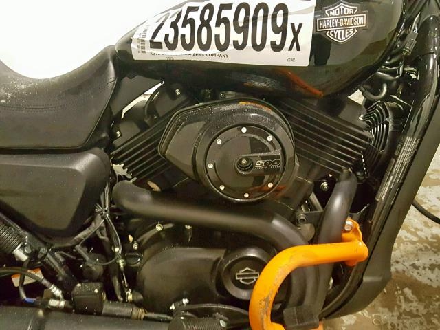 1HD4NAA19FC511342 - 2015 HARLEY-DAVIDSON XG500 BLACK photo 7