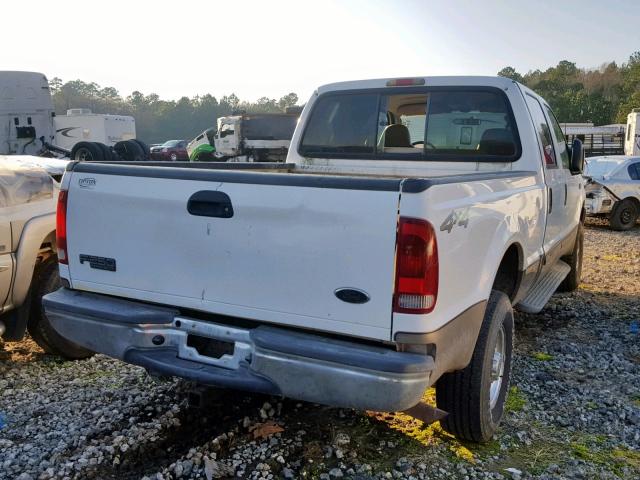 1FTNW21L43EA75025 - 2003 FORD F250 SUPER WHITE photo 4