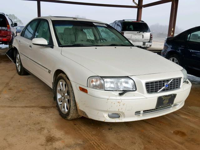 YV1TS592551396785 - 2005 VOLVO S80 2.5T WHITE photo 1