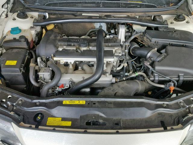 YV1TS592551396785 - 2005 VOLVO S80 2.5T WHITE photo 7