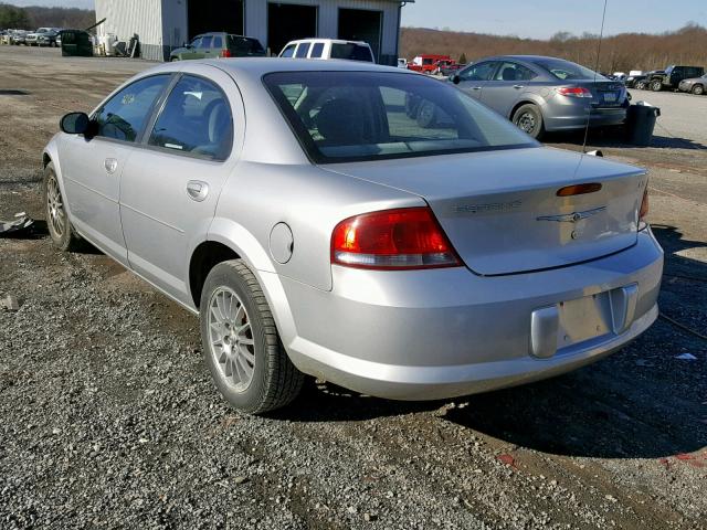 1C3EL46X94N184909 - 2004 CHRYSLER SEBRING LX SILVER photo 3