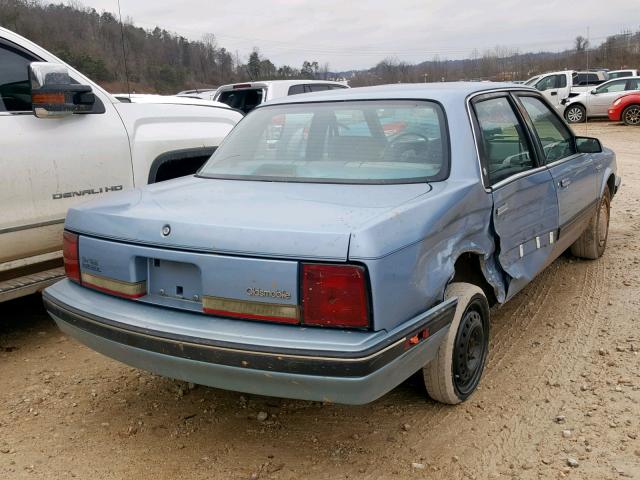 2G3AJ54N5L2347430 - 1990 OLDSMOBILE CUTLASS CI BLUE photo 4