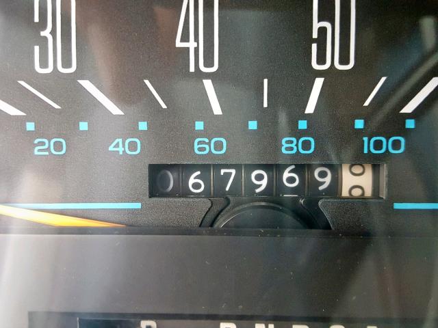 2G3AJ54N5L2347430 - 1990 OLDSMOBILE CUTLASS CI BLUE photo 8