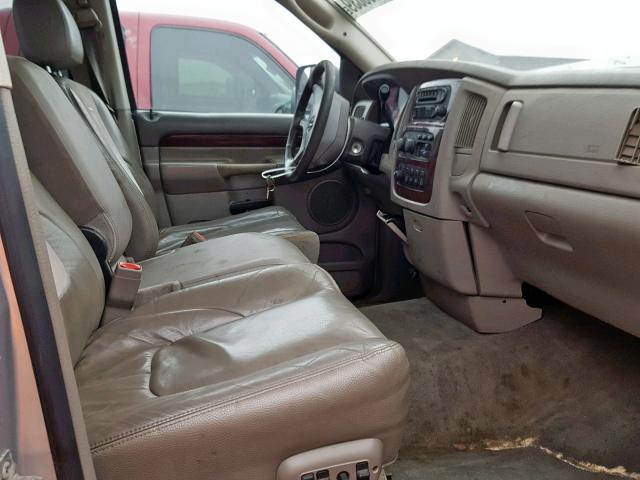 3D7KU28D23G805987 - 2003 DODGE RAM 2500 S SILVER photo 5