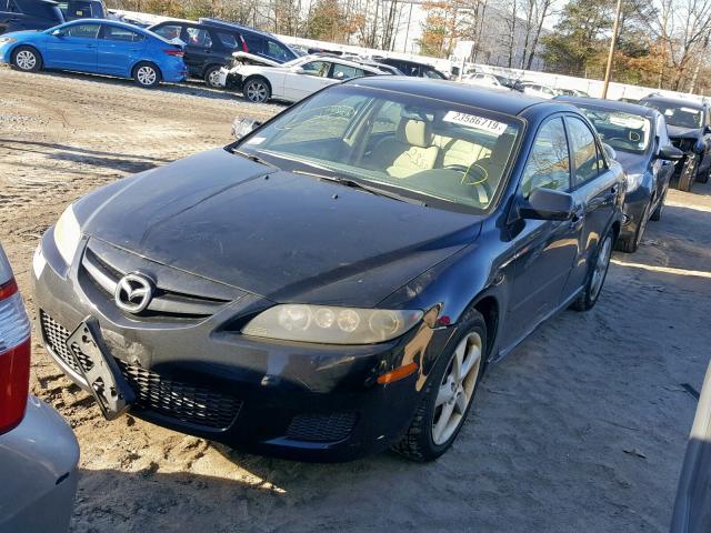 1YVHP80C575M53058 - 2007 MAZDA 626 BLACK photo 2