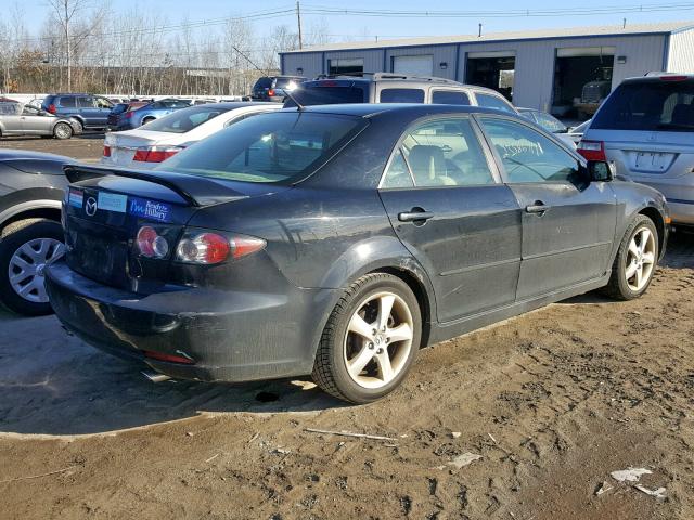 1YVHP80C575M53058 - 2007 MAZDA 626 BLACK photo 4