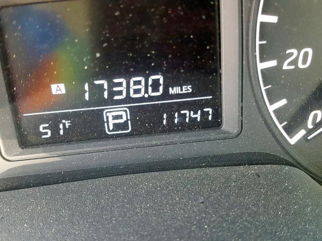 3N1AB7APXHL636736 - 2017 NISSAN SENTRA S WHITE photo 8