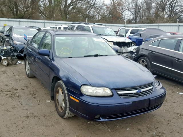 1G1NE52J1Y6207606 - 2000 CHEVROLET MALIBU LS BLUE photo 1