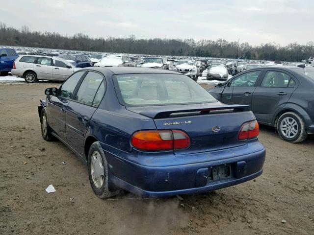 1G1NE52J1Y6207606 - 2000 CHEVROLET MALIBU LS BLUE photo 3
