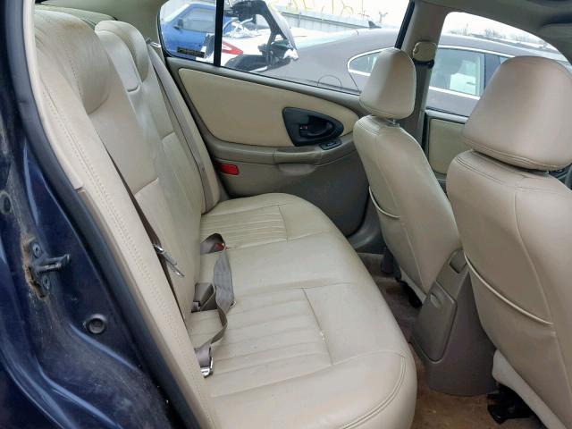 1G1NE52J1Y6207606 - 2000 CHEVROLET MALIBU LS BLUE photo 6