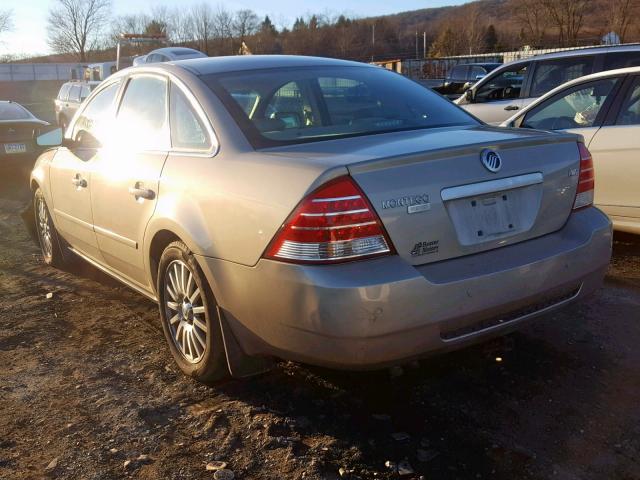 1MEHM43146G607035 - 2006 MERCURY MONTEGO PR 金色 照片 3