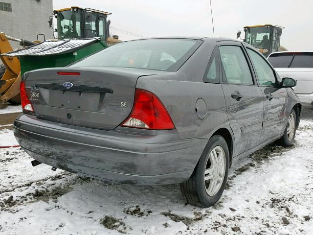 1FAFP34383W258768 - 2003 FORD FOCUS SE C GRAY photo 4