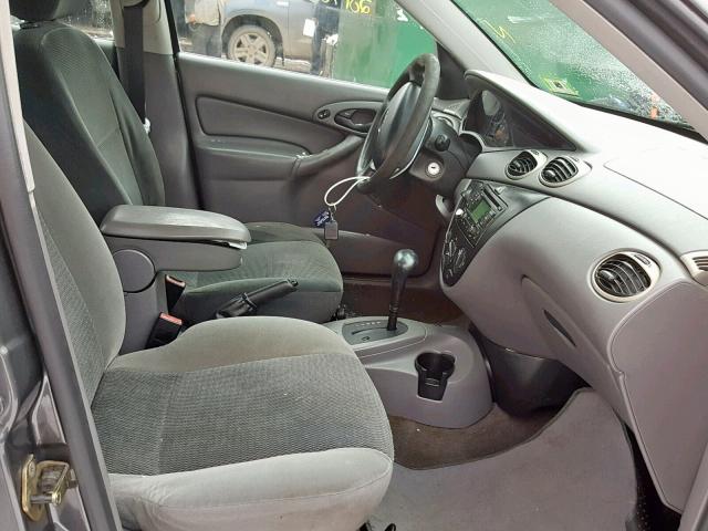 1FAFP34383W258768 - 2003 FORD FOCUS SE C GRAY photo 5