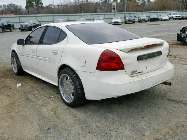 2G2WP552981139139 - 2008 PONTIAC GRAND PRIX თეთრი ფოტო 3