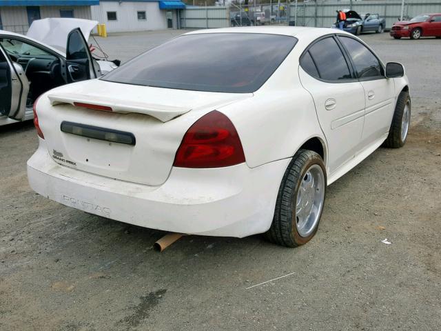 2G2WP552981139139 - 2008 PONTIAC GRAND PRIX თეთრი ფოტო 4