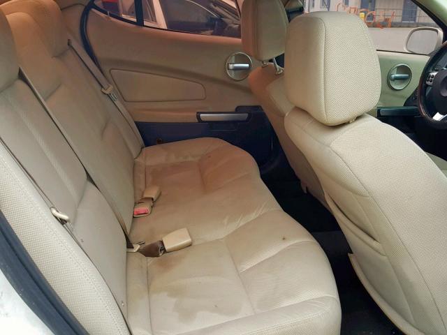 2G2WP552981139139 - 2008 PONTIAC GRAND PRIX თეთრი ფოტო 6