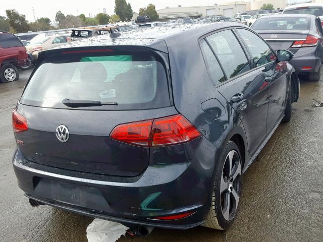 3VW447AU7HM007064 - 2017 VOLKSWAGEN GTI S/SE BLACK photo 4