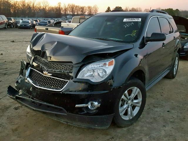 2GNALCEK5F6106104 - 2015 CHEVROLET EQUINOX LT BLACK photo 2