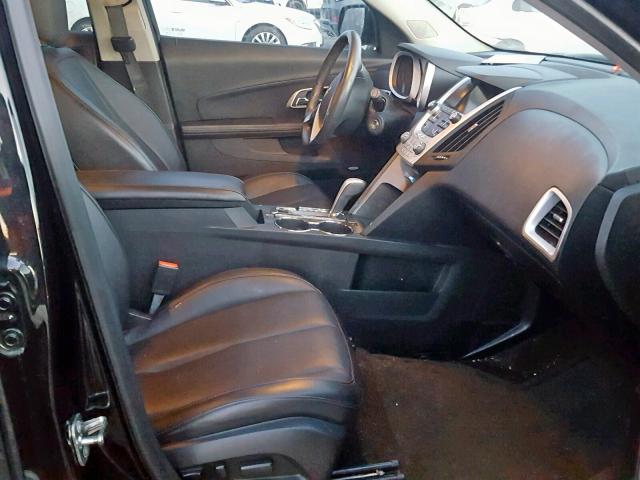 2GNALCEK5F6106104 - 2015 CHEVROLET EQUINOX LT BLACK photo 5