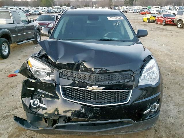 2GNALCEK5F6106104 - 2015 CHEVROLET EQUINOX LT BLACK photo 7