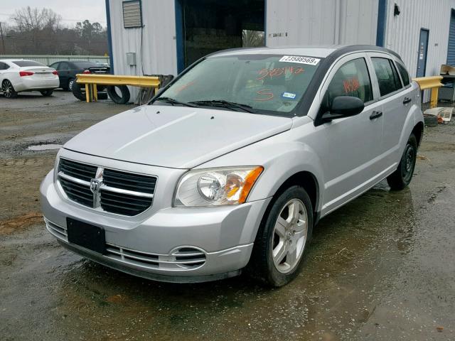 1B3HB48B88D583742 - 2008 DODGE CALIBER SX SILVER photo 2