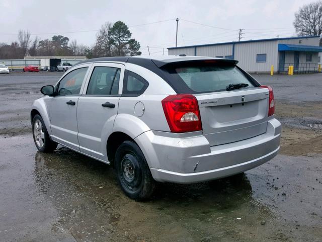 1B3HB48B88D583742 - 2008 DODGE CALIBER SX SILVER photo 3