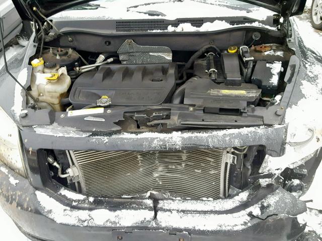 1B3HB48B37D559749 - 2007 DODGE CALIBER SX BLACK photo 7