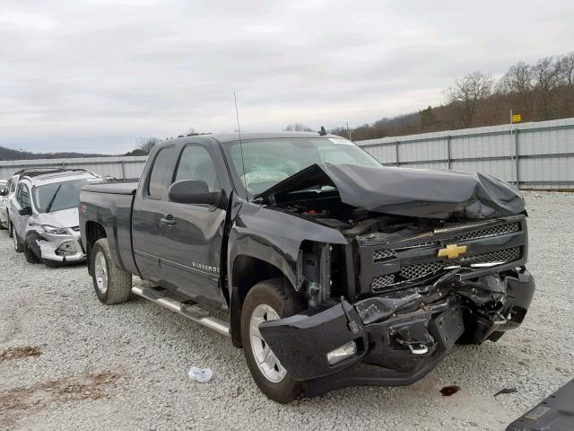 1GCSKSE38AZ239259 - 2010 CHEVROLET SILVERADO BLACK photo 1