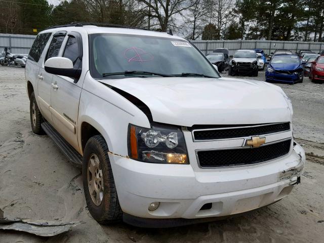 1GNFC16037J239682 - 2007 CHEVROLET SUBURBAN C WHITE photo 1