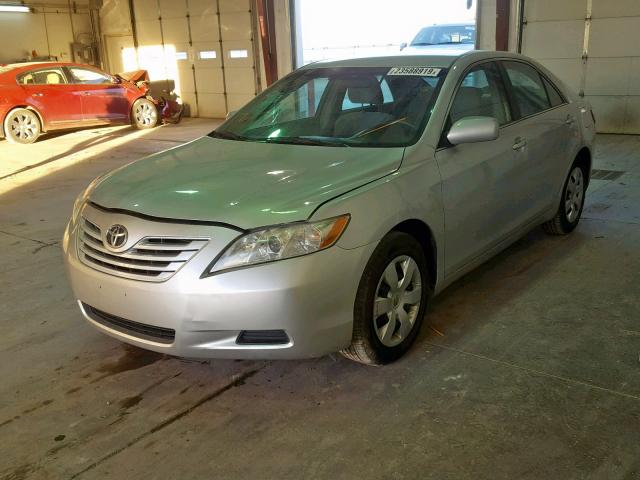 4T1BE46K19U305941 - 2009 TOYOTA CAMRY BASE ვერცხლისფერი ფოტო 2